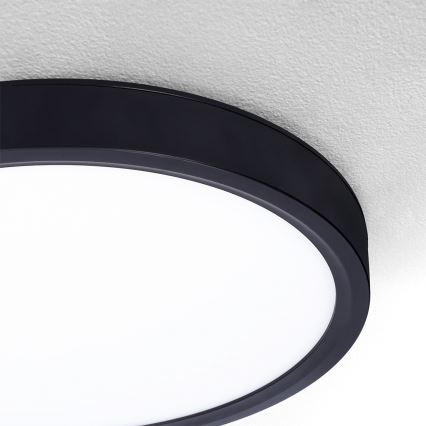 Brilagi - LED Stropna svjetiljka ESTELA LED/18W/230V crna