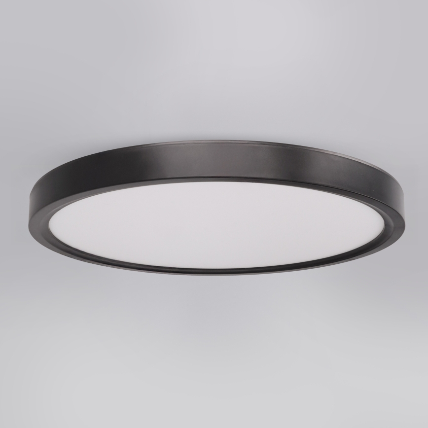 Brilagi - LED stropna svjetiljka ESTELA LED/18W/230V promjer 30 cm crna