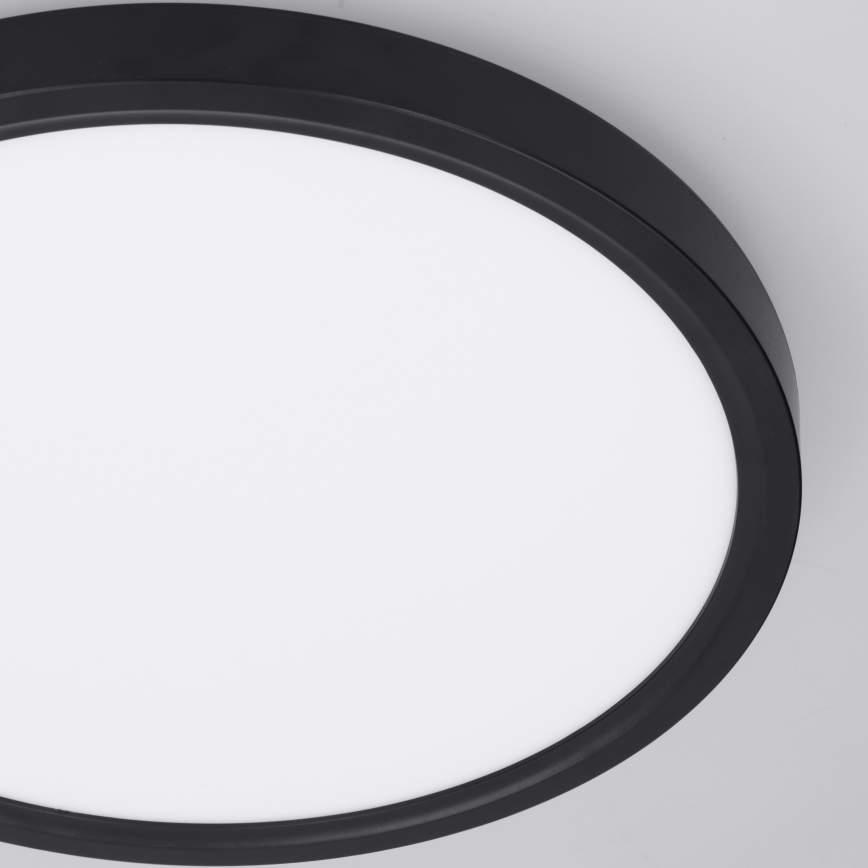 Brilagi - LED stropna svjetiljka ESTELA LED/18W/230V promjer 30 cm crna