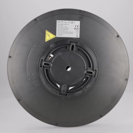 Brilagi - LED stropna svjetiljka ESTELA LED/18W/230V promjer 30 cm crna