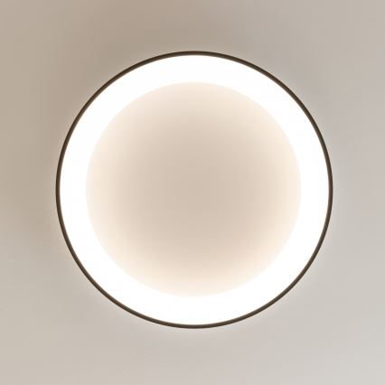 Brilagi - Prigušivo LED stropno svjetlo FALCON II LED/99W/230V 3000-6500K, promjer 60 cm, crno, s daljinskim upravljačem