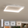 Brilagi - LED stropna svjetiljka FALCON SLIM s mogućnošću prigušivanja LED/50W/230V 3000-6500K 50x50 cm bijela + daljinski upravljač