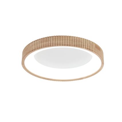 Brilagi - LED stropna svjetiljka FALCON WOOD MODERN LED/40W/230V 3000/4000/6000K promjer 60 cm drvena