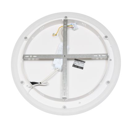 Brilagi - stropna LED svjetiljka s mogućnošću prigušivanja FLARE LED/38W/230V 3000-6000K promjer 48 cm crna/bijela + daljinski upravljač