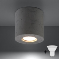 Brilagi -  LED Stropna svjetiljka FRIDA 1xGU10/7W/230V beton