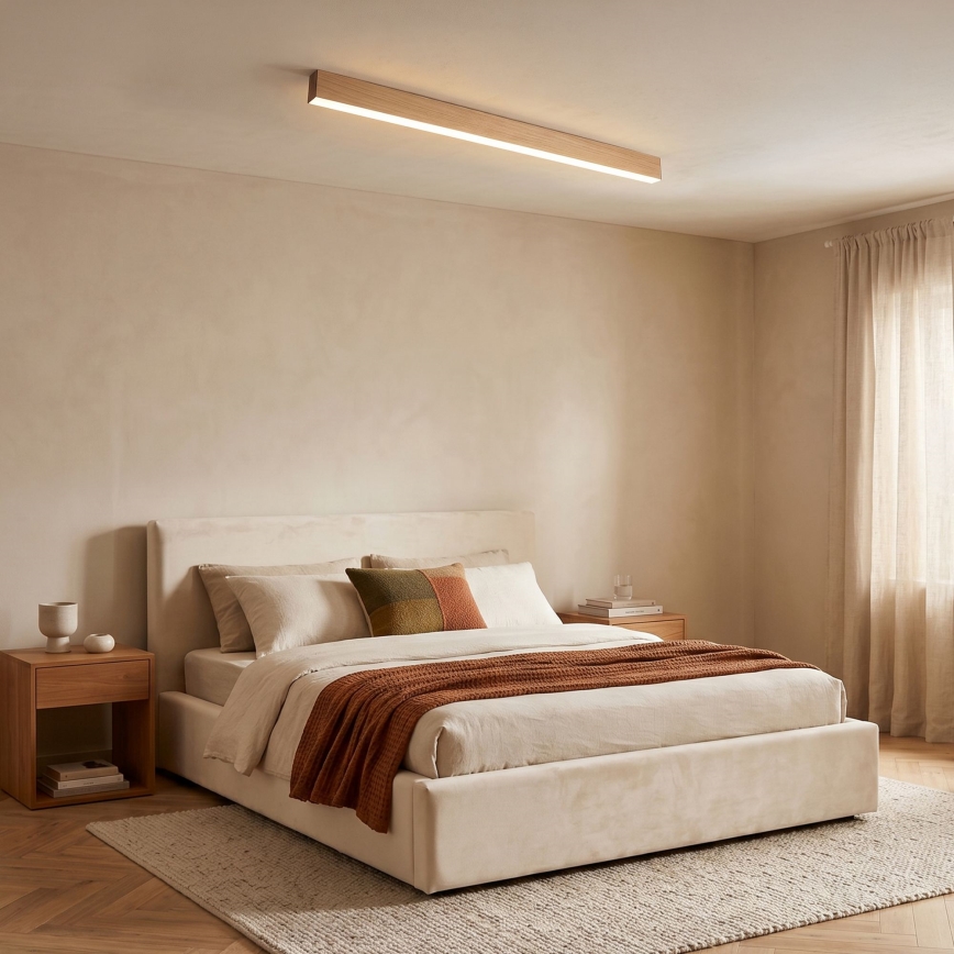 BRILAGI - LED stropna svjetiljka GARDALINE LED/108W/230V hrast