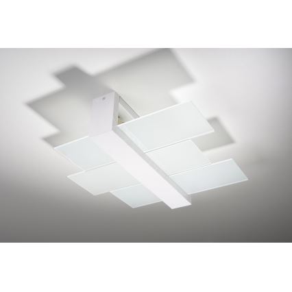 Brilagi -  LED Stropna svjetiljka HERA 2xE27/7,5W/230V bijela