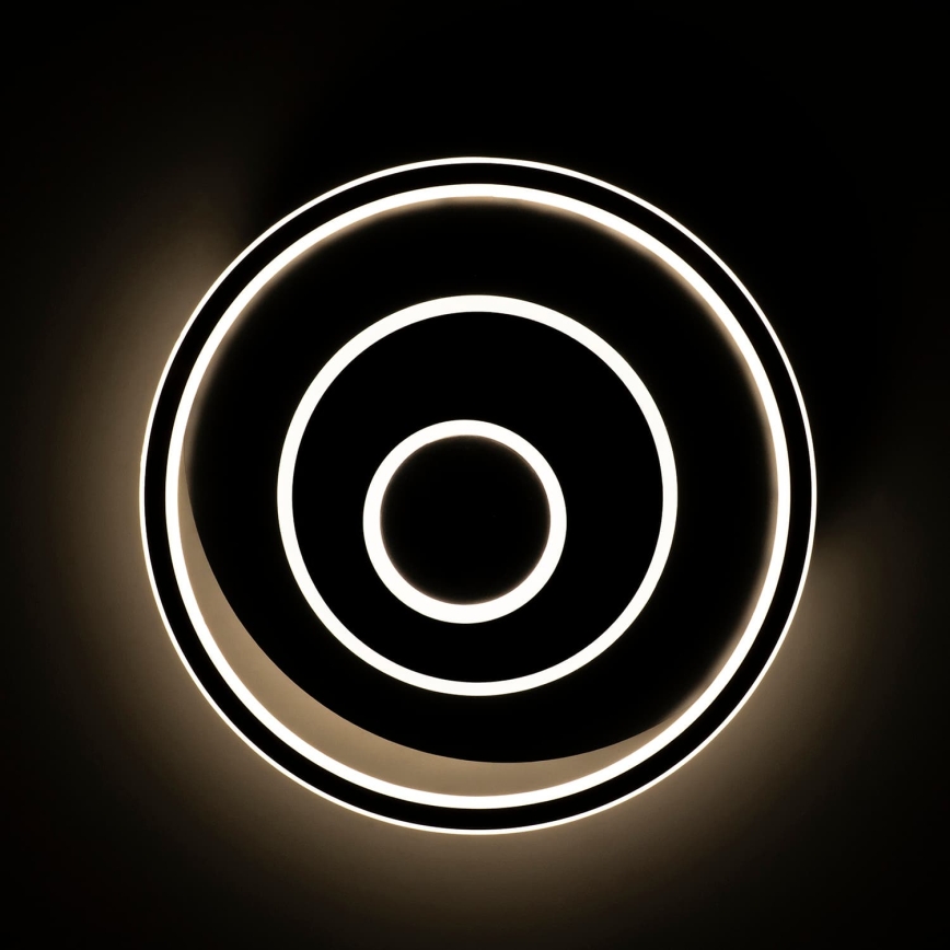BRILAGI - LED prigušivo stropno svjetlo IRIS LED/83W/230V 3000-6000K 46x50 cm crno + daljinski upravljač