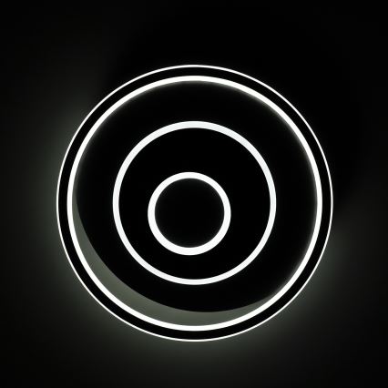 BRILAGI - LED prigušivo stropno svjetlo IRIS LED/83W/230V 3000-6000K 46x50 cm crno + daljinski upravljač
