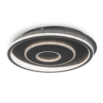 BRILAGI - LED prigušivo stropno svjetlo IRIS LED/83W/230V 3000-6000K 46x50 cm crno + daljinski upravljač