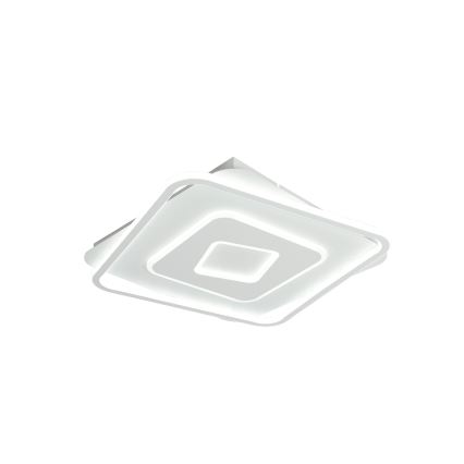 Brilagi - LED prigušivo stropno svjetlo IRIS LED/98W/230V 3000-6000K 50x50 cm bijelo + daljinski upravljač