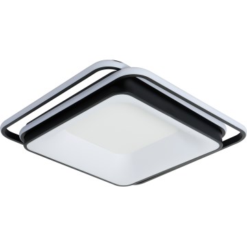Brilagi - LED stropna svjetiljka IRIS s mogućnošću prigušivanja LED/102W/230V 3000-6000K 50x50 cm crna + daljinski upravljač