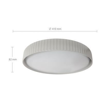 Brilagi - LED stropna svjetiljka LUCIA LED/24W/230V Ø 31 cm bijela