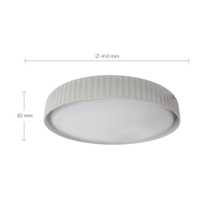 Brilagi - LED stropna svjetiljka LUCIA LED/24W/230V Ø 31 cm bijela