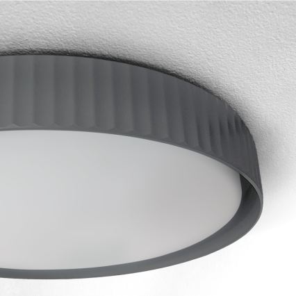 Brilagi - LED stropno svjetlo LUCIA s mogućnošću prigušivanja LED/48W/230V 3000-6500K promjer 41 cm siva + daljinski upravljač