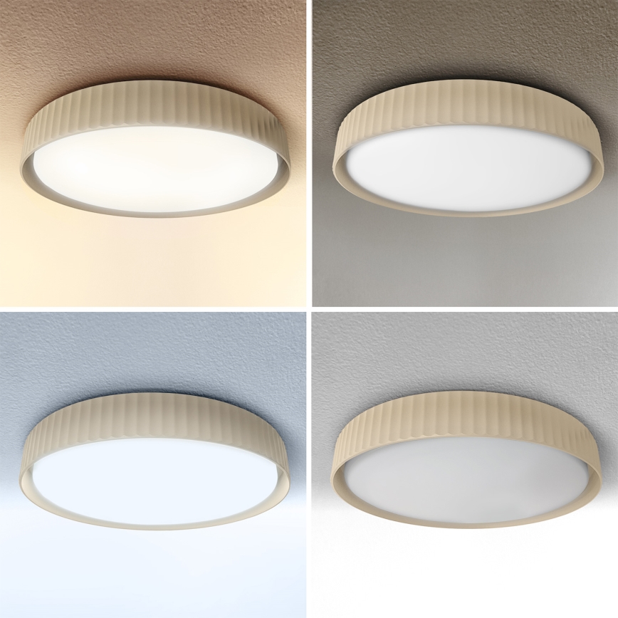 Brilagi - LUCIA LED stropno svjetlo s prigušivanjem LED/60W/230V 3000-6500K Ø 59 cm bež + s daljinskim upravljačem