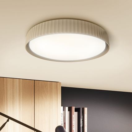 Brilagi - LUCIA LED stropno svjetlo s prigušivanjem LED/60W/230V 3000-6500K Ø 59 cm bež + s daljinskim upravljačem