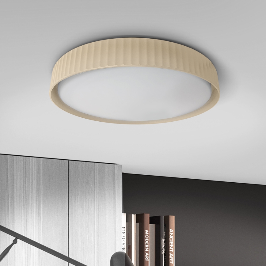 Brilagi - LUCIA LED stropno svjetlo s prigušivanjem LED/60W/230V 3000-6500K Ø 59 cm bež + s daljinskim upravljačem