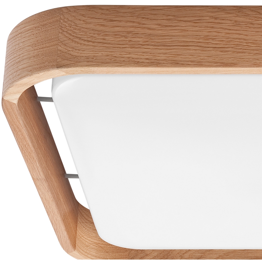 Brilagi - LED stropna svjetiljka s prigušivanjem MANAROLA CUBIC LED/24W/230V 3000-6500K hrast + daljinski upravljač
