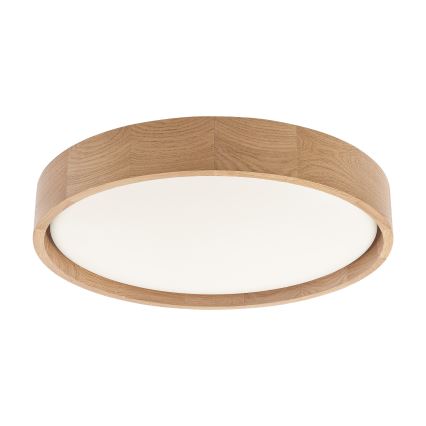 Brilagi - LED stropna svjetiljka MANAROLA PLAIN LED/24W/230V 3000K Ø 41 cm hrast