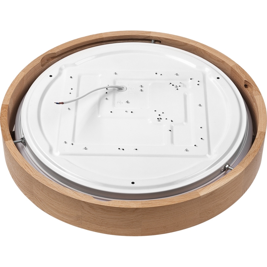 Brilagi - LED stropna svjetiljka MANAROLA SIMPLE LED/24W/230V 3000K hrast promjer 41 cm