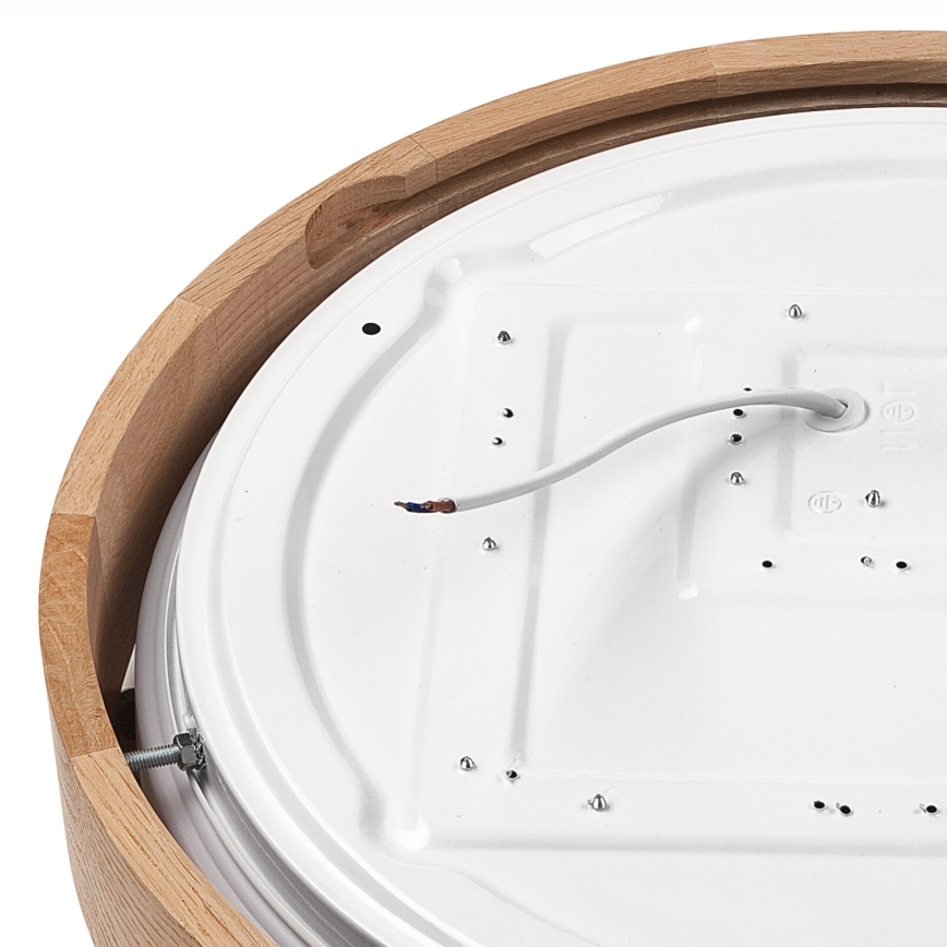 Brilagi - LED stropna svjetiljka MANAROLA SIMPLE LED/24W/230V 3000K hrast promjer 41 cm