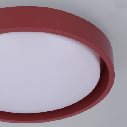 Brilagi - LED stropna svjetiljka MATTEO LED/24W/230V promjer 31 cm crvena
