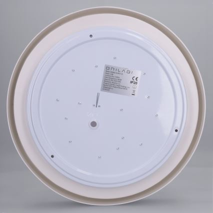 Brilagi - LED stropna svjetiljka MATTEO LED/24W/230V promjer 31 cm crvena