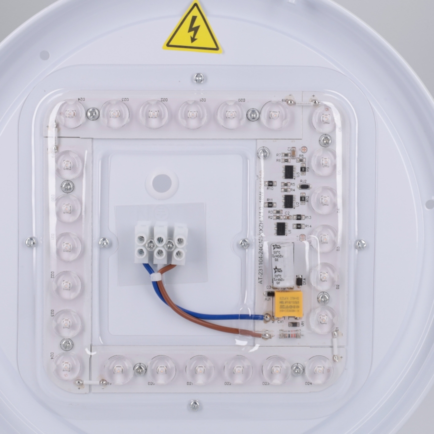 Brilagi - LED stropna svjetiljka MATTEO LED/24W/230V promjer 31 cm crvena