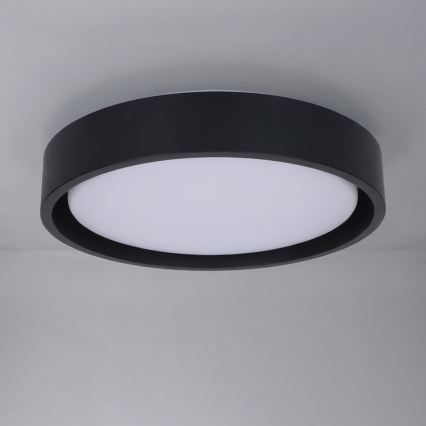 Brilagi - LED stropna svjetiljka MATTEO LED/24W/230V Ø 31 cm crna