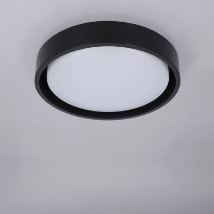 Brilagi - LED stropna svjetiljka MATTEO LED/24W/230V Ø 31 cm crna