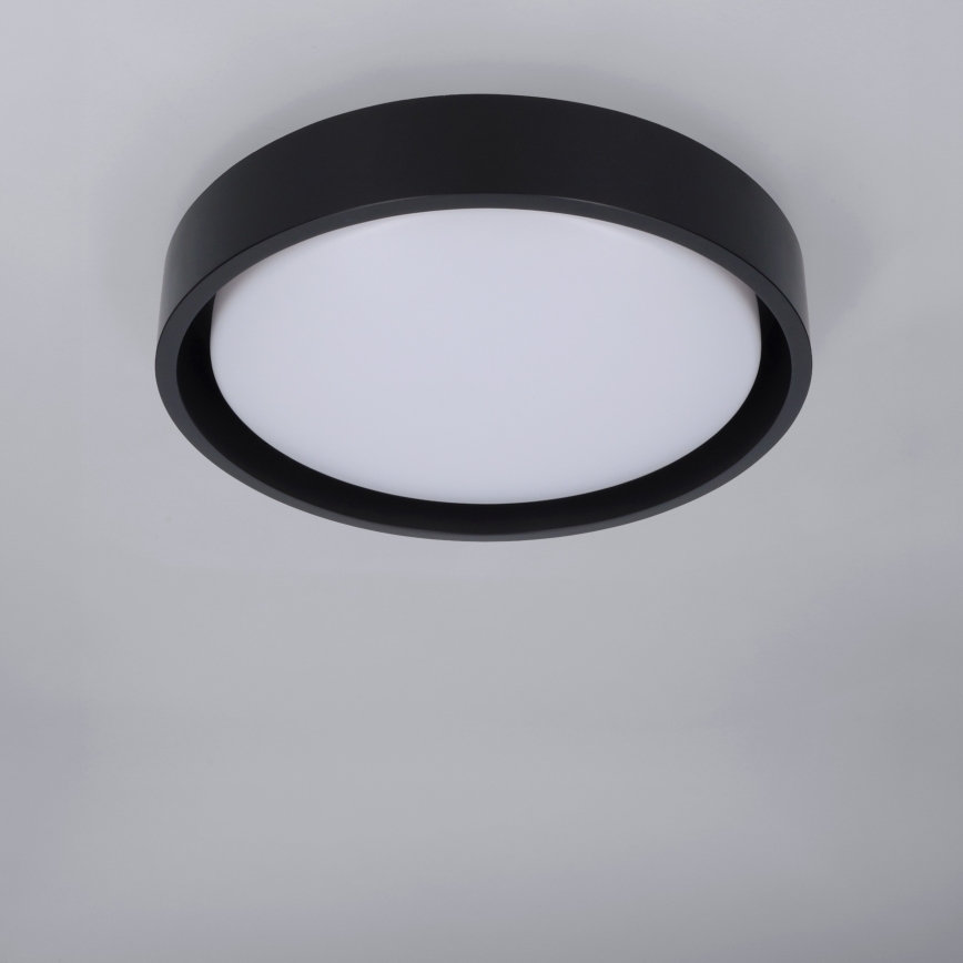 Brilagi - LED stropna svjetiljka MATTEO LED/24W/230V Ø 31 cm crna