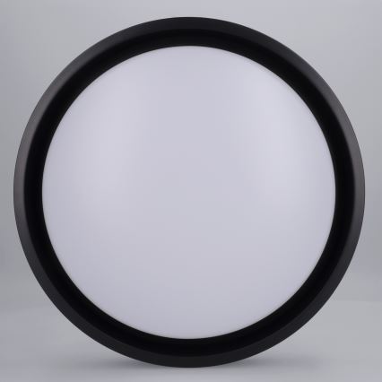 Brilagi - LED stropna svjetiljka MATTEO LED/24W/230V Ø 31 cm crna