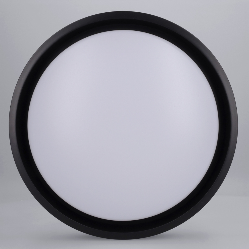 Brilagi - LED stropna svjetiljka MATTEO LED/24W/230V Ø 31 cm crna