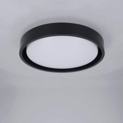 Brilagi - LED stropna svjetiljka MATTEO LED/24W/230V Ø 31 cm crna