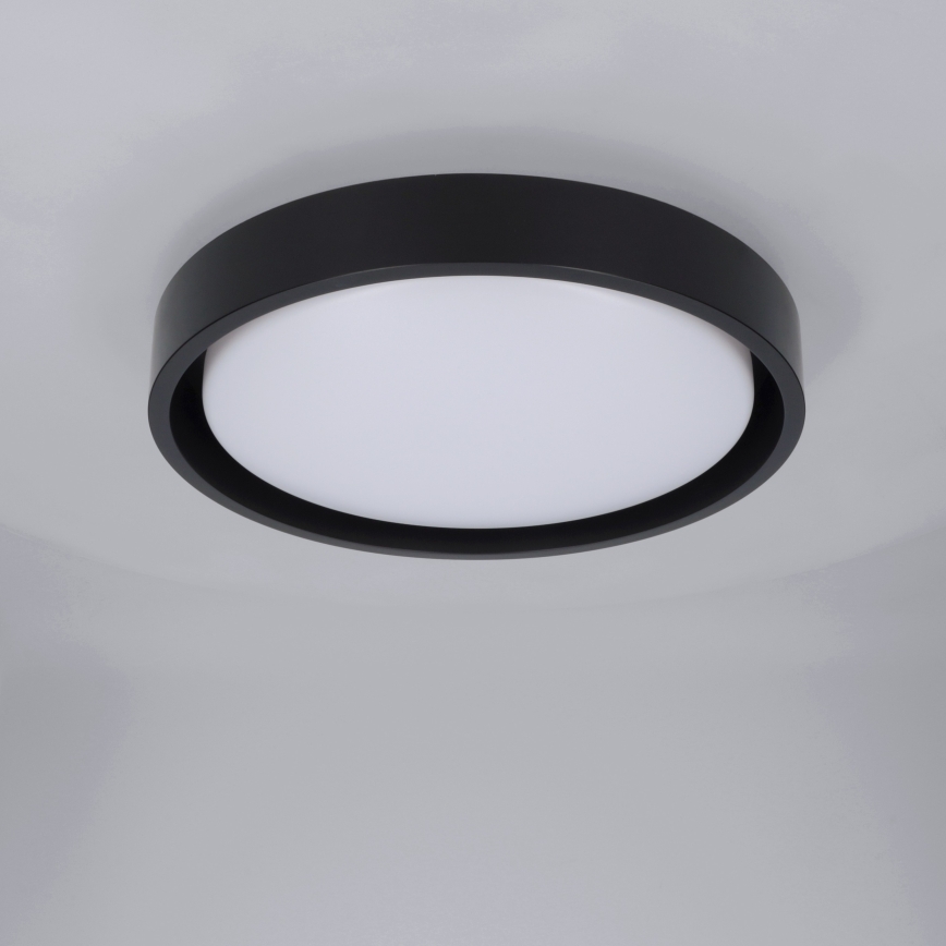 Brilagi - LED stropna svjetiljka MATTEO LED/24W/230V Ø 31 cm crna