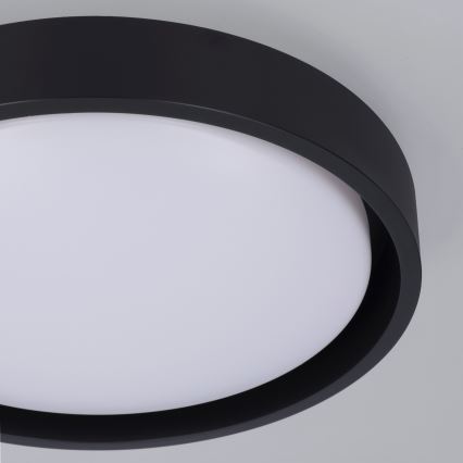 Brilagi - LED stropna svjetiljka MATTEO LED/24W/230V Ø 31 cm crna