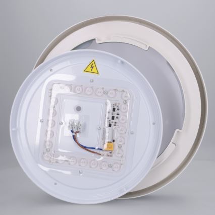 Brilagi - LED stropna svjetiljka MATTEO LED/24W/230V Ø 31 cm crna
