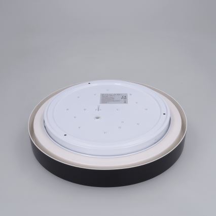 Brilagi - LED stropna svjetiljka MATTEO LED/24W/230V Ø 31 cm crna