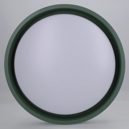 Brilagi - LED stropna svjetiljka MATTEO LED/24W/230V Ø 31 cm zelena