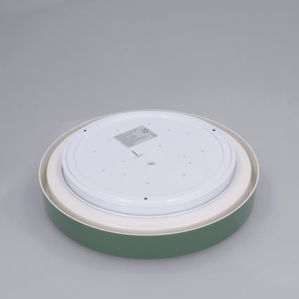 Brilagi - LED stropna svjetiljka MATTEO LED/24W/230V Ø 31 cm zelena