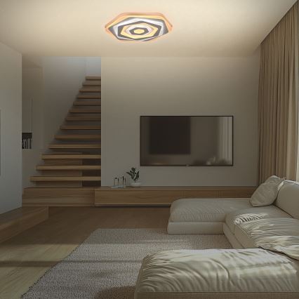 Brilagi - LED stropna svjetiljka s prigušivanjem MODERN LED/85W/230V 2700-6500K promjer 53 cm + daljinski upravljač