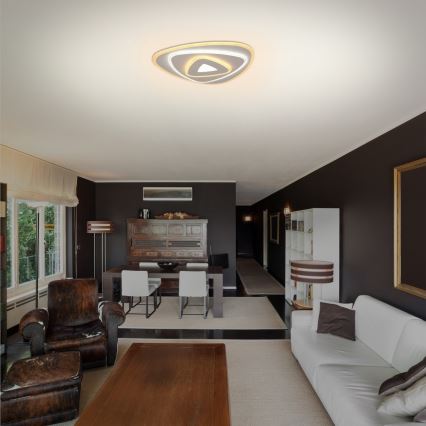 Brilagi - LED Prigušiva stropna svjetiljka MODERN MINI LED/45W/230V 3000/4000/6000K 30x30 cm + daljinski upravljač