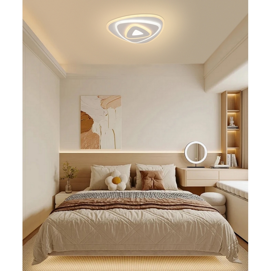 Brilagi - LED Prigušiva stropna svjetiljka MODERN MINI LED/45W/230V 3000/4000/6000K 30x30 cm + daljinski upravljač