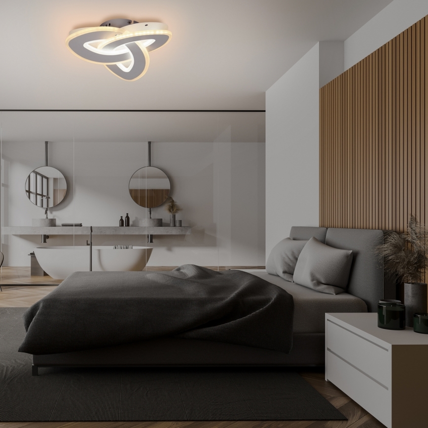 Brilagi - LED Prigušiva stropna svjetiljka MODERN MINI LED/49W/230V 3000/4000/6000K 30x30 cm + daljinski upravljač