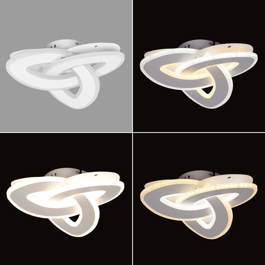 Brilagi - LED Prigušiva stropna svjetiljka MODERN MINI LED/49W/230V 3000/4000/6000K 30x30 cm + daljinski upravljač