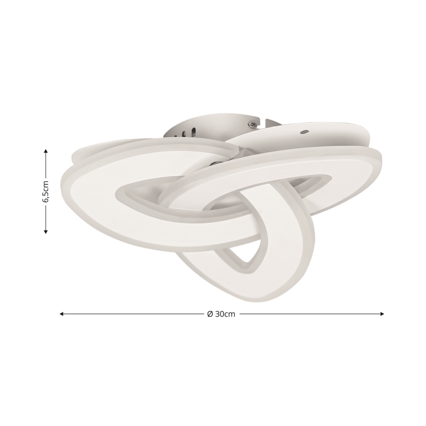 Brilagi - LED Prigušiva stropna svjetiljka MODERN MINI LED/49W/230V 3000/4000/6000K 30x30 cm + daljinski upravljač
