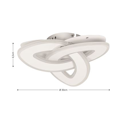 BRILAGI - Prigušiva LED stropna svjetiljka MODERN MINI LED/49W/230V 3000-6000K 30x30 cm + daljinski upravljač