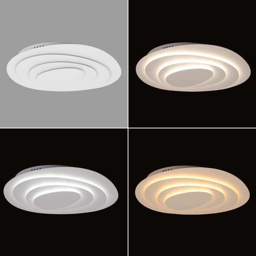 Brilagi - LED Prigušiva stropna svjetiljka MODERN MINI LED/65W/230V 3000/4000/6000K 41x34,3 cm + daljinski upravljač