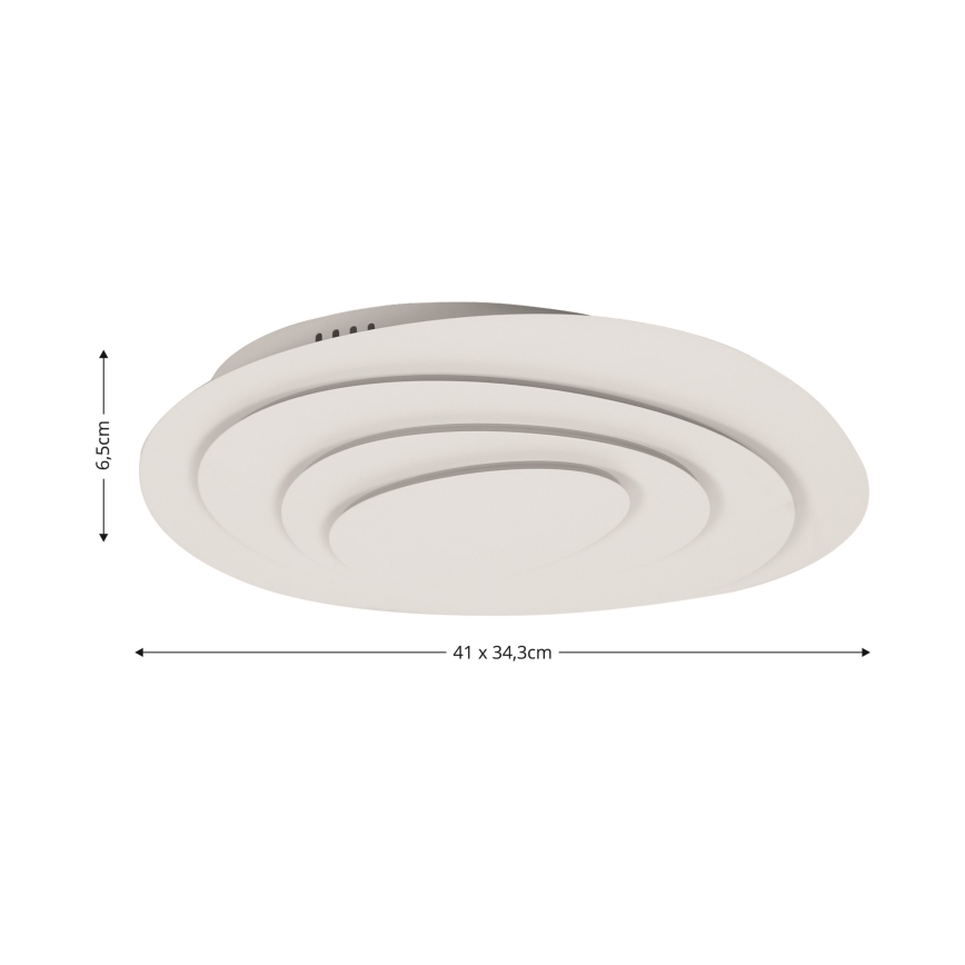 Brilagi - LED Prigušiva stropna svjetiljka MODERN MINI LED/65W/230V 3000/4000/6000K 41x34,3 cm + daljinski upravljač
